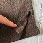Copper Key  Y2k Brown Plaid Capris Photo 4