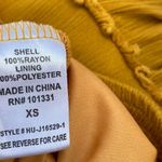 Charlotte Russe Charlotte‎ Russe Terry Cloth Gold Skirt Photo 3