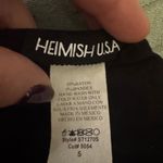 HEIMISH Black Relaxed Tie Front Camisole Photo 4