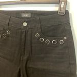 DKNY  women's size 26 embellished grommet solid black CITY LIGHTS jeans 28x28 Photo 1