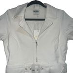 Show Me Your Mumu NEW NWT  Outlaw Dress Denim Mini Dress Pearly White Photo 3