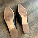 Madewell  Black Leather Women's Clogs Size 7 1/2 Pointed Toe Photo 4