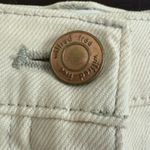 Wilfred Free ARITZIA |  Ecru Cream Denim Western Style Mini Skirt | Size 2 Photo 1