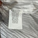 Bodil Black and White Striped Steampunk Maxi Skirt One Size Size undefined Photo 7