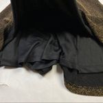 Material Girl Metallic Gold Mesh Neckline Dress Photo 7