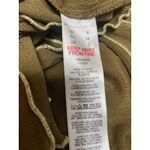 Topshop  Olive Green Exposed Seam Knit Long Sleeve Bodycon Midi Dress Size 2 Photo 4