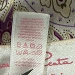 Oscar de la Renta Pink Label Lilac Paisley Satin Slip Dress L Coquette Y2K Soft Photo 9