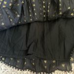 Sea New York Laura Metallic Fil Coupe Smocked Dress In Black Size 0 Photo 6