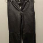 Princess Polly Black Leather Pants Photo 0