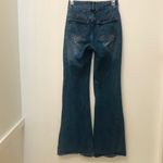 SheIn wide leg flare jeans double button tall long size XS Photo 2