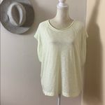 Free People nwt // halo cap sleeve tee Photo 1