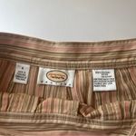 Talbots  Striped Cotton Pants in Pink and Tan. Size Small 4 Photo 4