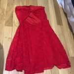 Wet Seal Red lace dress Photo 1