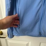 Nike Dri Fit Light Blue Long Sleeve Athletic Workout Jacket Size M Photo 3