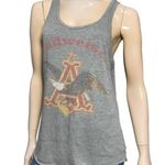 Junk Food Women’s Size L Heather Gray Budweiser Big A Eagle Graphic Tank Top Size L Photo 0