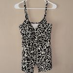 MiracleSuit  Women’s Black White Tankini‎ Swimsuit Top Size 10 Photo 1