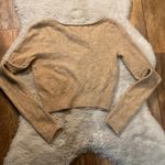 Wilfred  Sweater Size XS Tan Button Detail Womens Cardigan Wool Cashmere Blend Photo 6