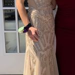 Adrianna Papell Beaded Prom Dress Photo 0