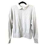 CALLAHAN KNITWEAR Diana‎ Polo Sweatshirt Sz Sm Gray Photo 1