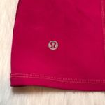 Lululemon Women’s Hot Pink Woven Back Design Athletic Tank Top Photo 4