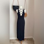 City Triangles 90s City Triangle Black Maxi Dress, Size 9 Photo 3