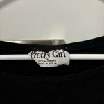 Y2K Howdy Cowgirl Top Black Size M Photo 4