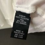 I.N. San Francisco NWT New Flowy Tank Top Blouse White Large Photo 4