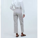 Madewell NWT  The Emmett Wide-Leg Crop Pant: In Smokey Grape Stripe Size 23 Photo 1