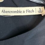 Abercrombie & Fitch High Neck Column Black Satin Midi Corporatecore Dress Sz S Photo 4