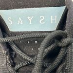 Saysh One Women's Black Sneakers Size 6 Lightweight Casual Shoes Photo 7