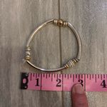 Nine West Pair of Silver and Gold Tone Elastic Beaded Bracelets Photo 6