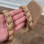 New Liliana Braided Strap Heels 🤎 Tan Size 8 Photo 3