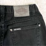 Harley Davidson Vintage Women’s Classic High Rise Black Biker Jeans 8 Regular Photo 7