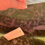 Ann Taylor  Womens Pants Size 6 Black Animal MSRP $98 Print Classic Ankle Pant Photo 7