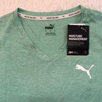 Puma  Green Fitted Short Sleeve Tee Photo 1