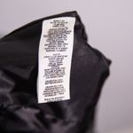 Avec Les Filles Faux Vegan Leather Square Neck Crop Tank Top Black Small Photo 2