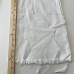 Paige ‎ High Rise Flare Jeans Raw Hem Crisp White Denim Pants Womens Size 31 Photo 15