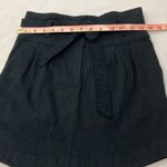 Shinestar black high waisted mini skirt woman’s size small Photo 3