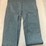 Workout Yoga Athletic Leggings Heather Blue Size Photo 3