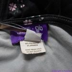 Unique Vintage  Gwynnie Bee black floral‎ print fit and flare midi dress, M Photo 16