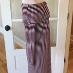 Knit Dress Striped Long Sleeve Womens XS Maroon Size undefined Photo 1