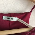 Kimchi Blue Urban Outfitters Kimchi Blue A-line halter top raspberry mini dress red Photo 4