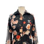 Adidas  Originals x Rita Ora Track Jacket Roses Floral Print Firebird Size Small Photo 3