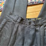 Giorgio Sant’Angelo Vintage Wool Plaid Menswear Trousers Womens Size 10 Gray Photo 5