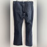 Merona Bootcut Black Denim Jeans, White Streaked Jeans, Size 14 Regular Photo 10