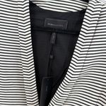 BCBG Women’s Small Black White Striped Hendrix Blazer New Photo 1