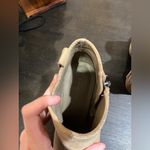 Marc Fisher Cream Peep-Toe Ankle Booties Photo 9