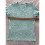 J. McLaughlin  Catalina Cloth Shirt Medium Textured Coral Pattern Fitted Beach Photo 8