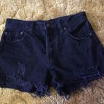 We The Free  Black distressed shorts Photo 8