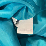 Relativity  Utility Linen Blend Jacket WomenTeal Blue Size XL Lightweight  Pocket Photo 11